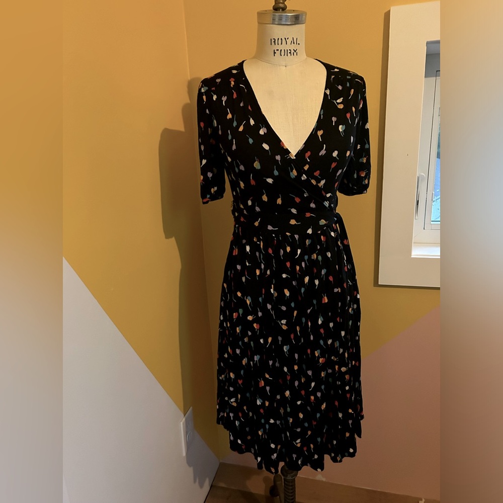 Only Hearts - Wrap Floral Dress, Size Medium